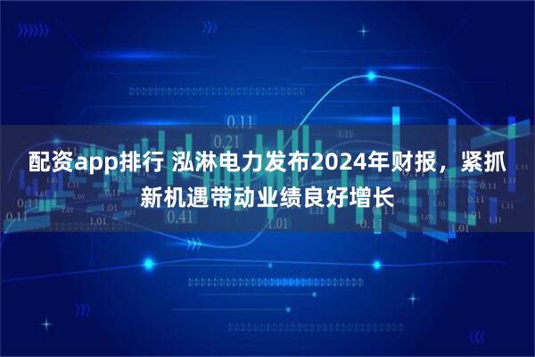 配资app排行 泓淋电力发布2024年财报，紧抓新机遇带动业绩良好增长